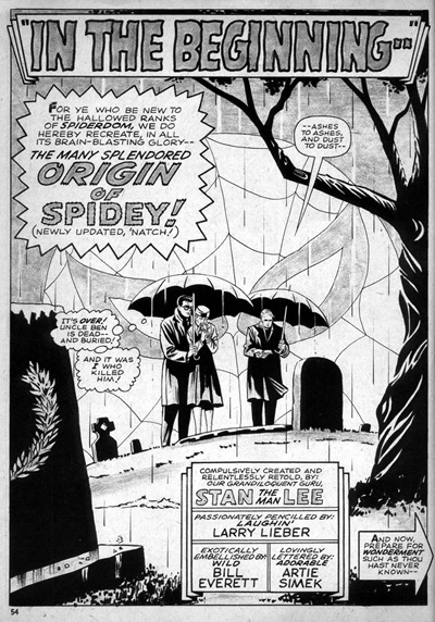 Page #4 from Spectacular Spider-Man, The (1968 series) #1