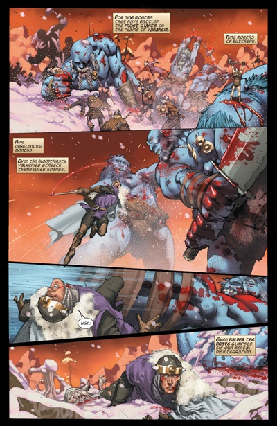 Page #2 from Thor: The Trial of Thor (2009 series) #1