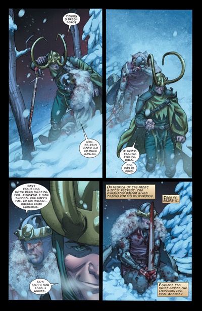 Page #3 from Thor: The Trial of Thor (2009 series) #1