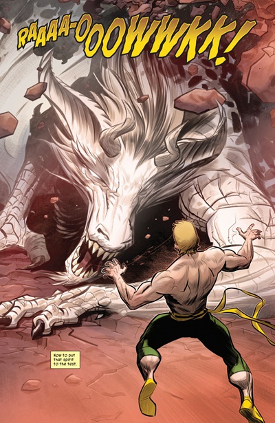 Page #6 from Undead Iron Fist, The (2025 series) #1