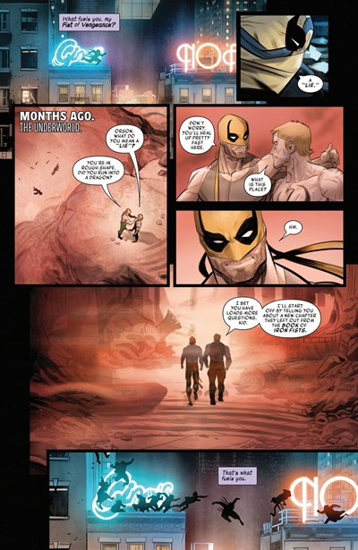 Page #6 from Undead Iron Fist, The (2025 series) #2