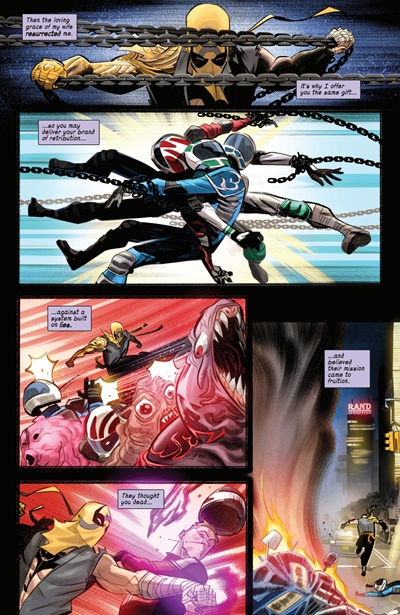 Page #2 from Undead Iron Fist, The (2025 series) #3