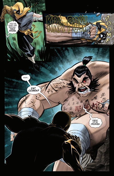 Page #5 from Undead Iron Fist, The (2025 series) #3