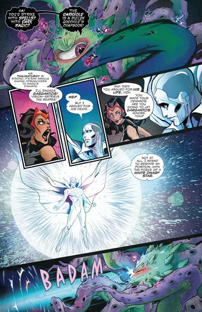 Page #3 from Vision and the Scarlet Witch, The (2025 series) #5