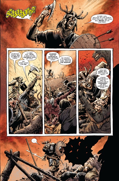 Page #1 from Thor: Wolves of the North (2011 series) #1