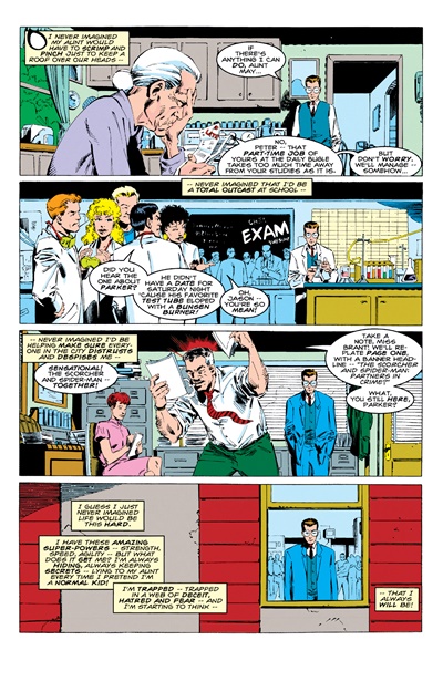 Page #5 from Untold Tales of Spider-Man (1995 series) #1
