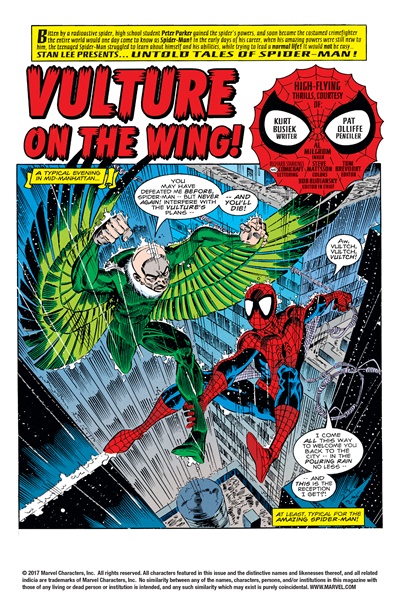 Page #1 from Untold Tales of Spider-Man (1995 series) #5