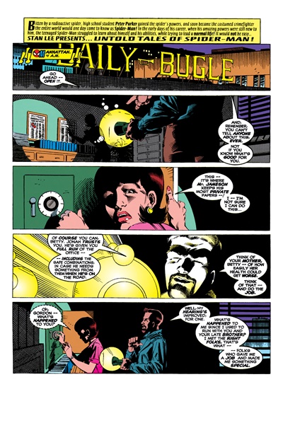 Page #1 from Untold Tales of Spider-Man (1995 series) #15