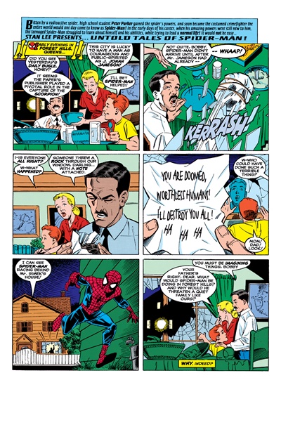 Page #1 from Untold Tales of Spider-Man (1995 series) #23