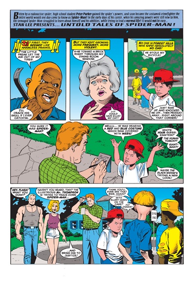 Page #1 from Untold Tales of Spider-Man (1995 series) #24