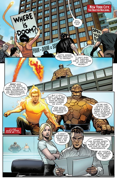 Page #5 from Will of Doom, The (2026 series) #1