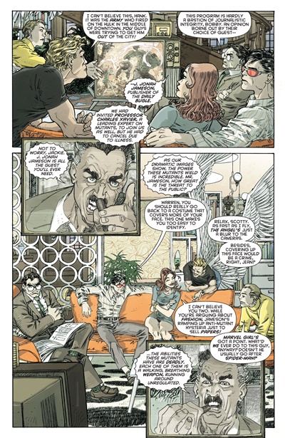 Page #2 from X-Men / Spider-Man (2009 series) #1