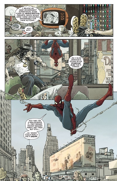 Page #3 from X-Men / Spider-Man (2009 series) #1