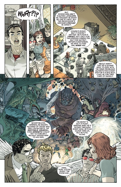 Page #6 from X-Men / Spider-Man (2009 series) #1