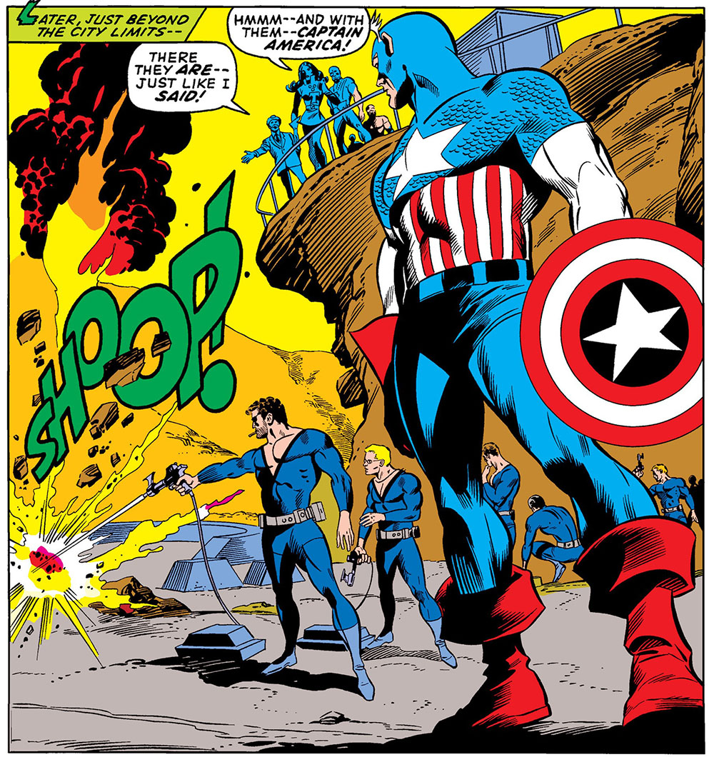 Image from Captain America (1968 series) #123