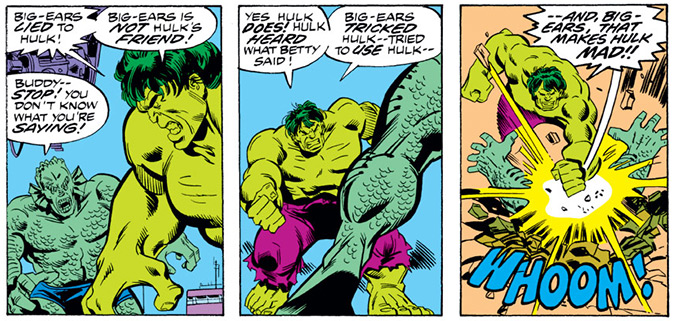 Image from Incredible Hulk, The (1968 series) #196