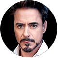 Robert Downey Jr. as Iron Man